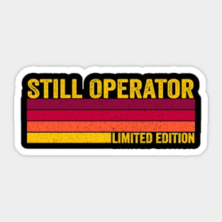 Still Operator Sticker